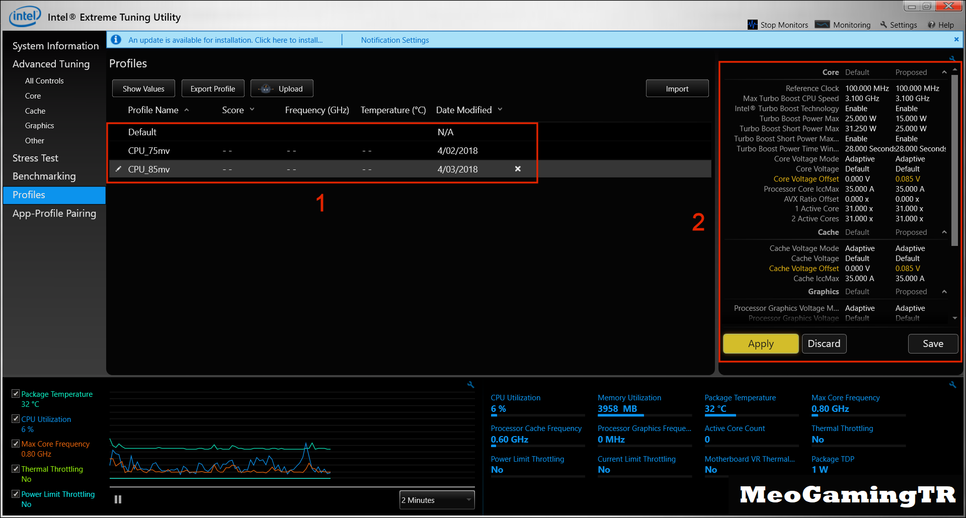 intel extreme tuning utility 7