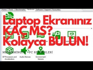 Laptoplarda PANELİN KAÇ MS OLDUĞU NASIL ÖĞRENİLİR? Yeni Seri Laptopları Birlikte Test Ediyoruz!