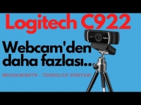 KUTU AÇILIŞ | Logitech C922 Pro Stream Full HD Webcam | İNCELEME ve İLK KURULUM